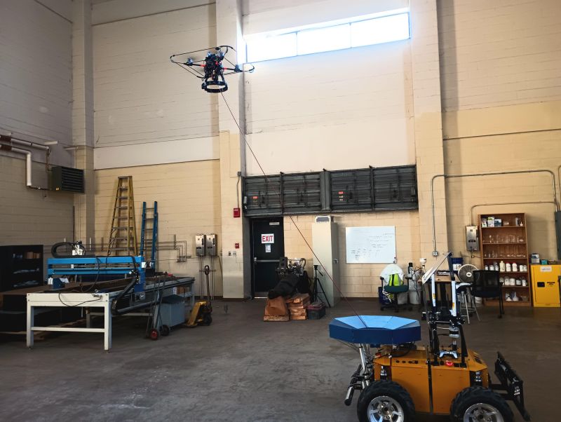 Oxpecker: Tethered UAV for Underground Mine Inspection